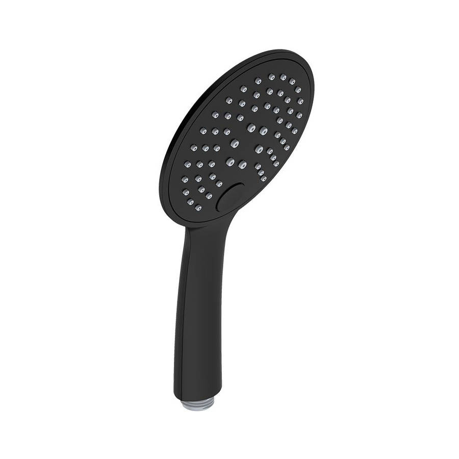 LIQUIDRed Plus Hand Shower Round - Matt Black