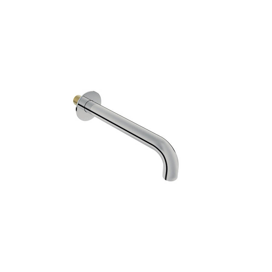 LIQUIDRed STILO Bath Wall Spout 200mm - Chrome