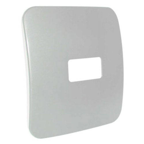VETi 1 1 Horizontal Module Cover Plate 4 x 4 - Black Trim
