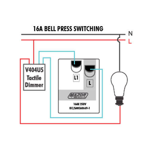 VETi 3 3 Lever 2-Way Light & Dimmer Switch 4 x 2
