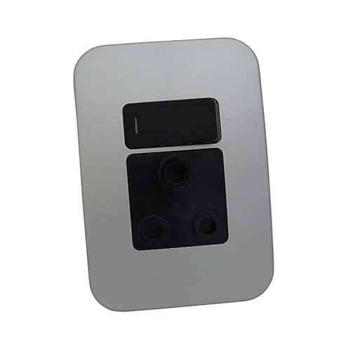 VETi 1 RSA Socket 4 x 2 - Black Modules