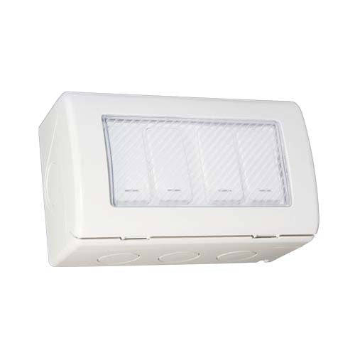 VETi 4 Lever 1-Way Switch in Module Casing