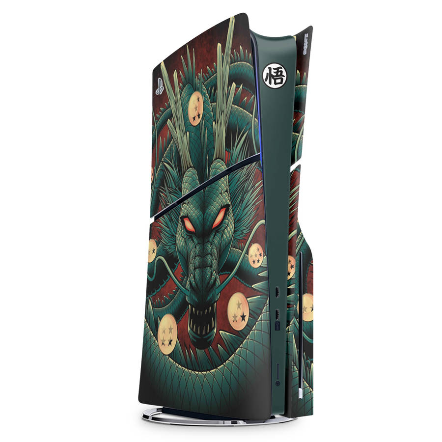 SkinNit Decal Sticker Skin For PS5 Slim : Dragon Ball Z