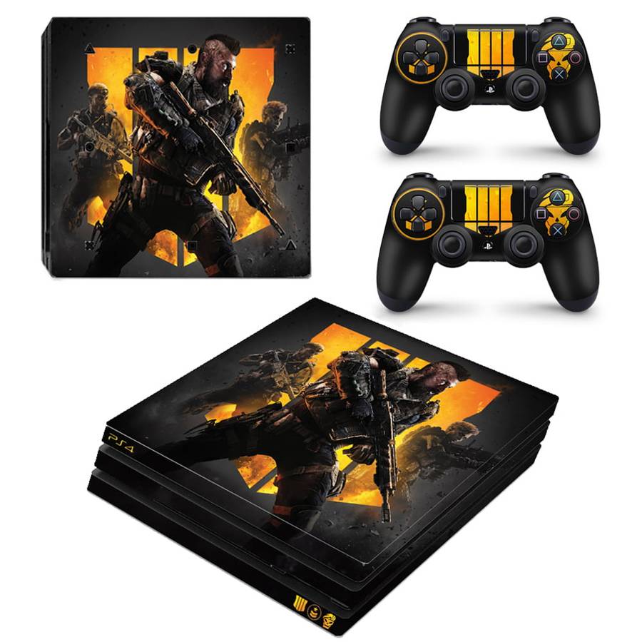 SkinNit Decal Sticker Skin For PS4 Pro: Black Ops 4 2021