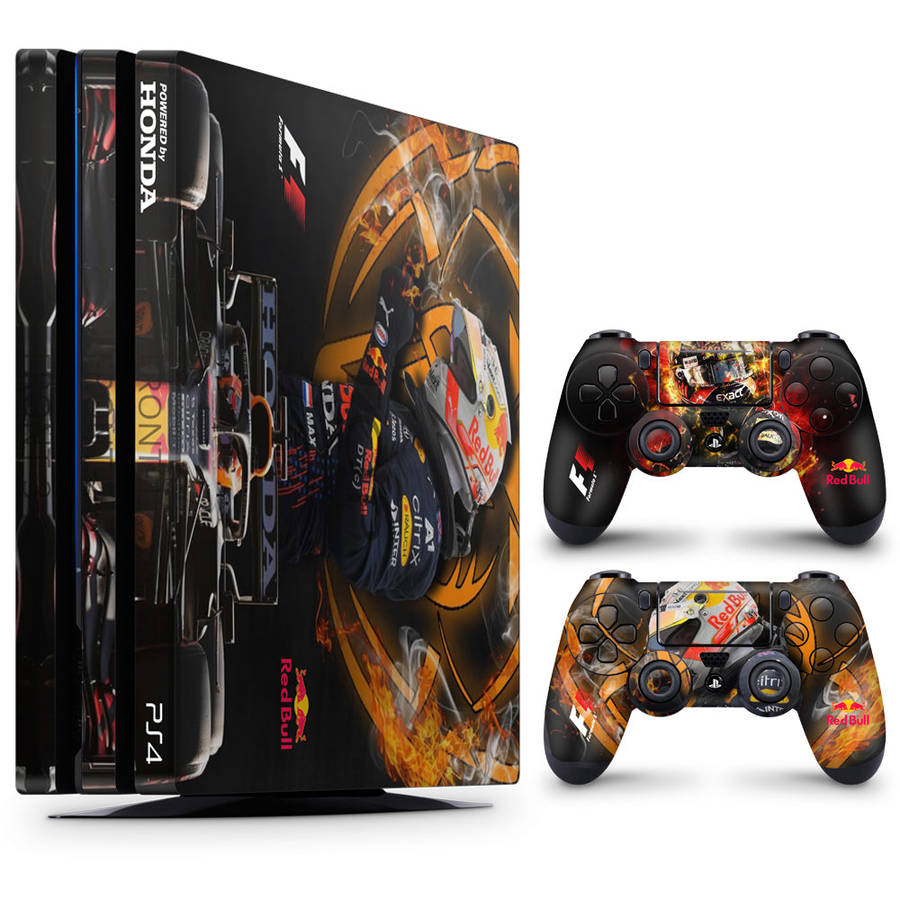 SkinNit Decal Sticker Skin For PS4 Pro: Formula 1