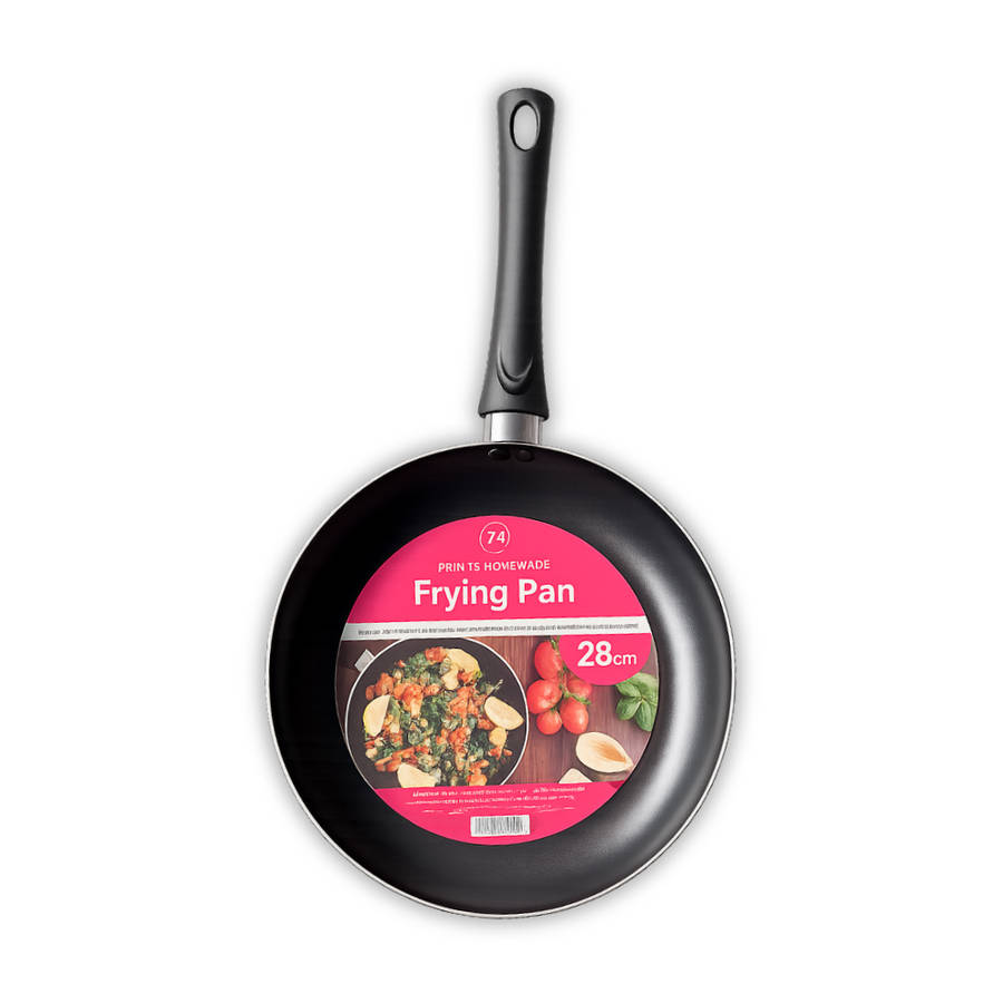 Harrys Homeware Aluminium Non Stick 28cm Blue Frying Pan