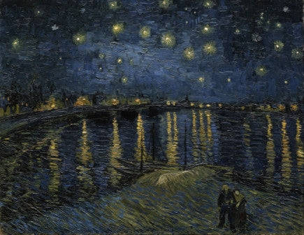 Starry Night over the Rhone by Van Gogh