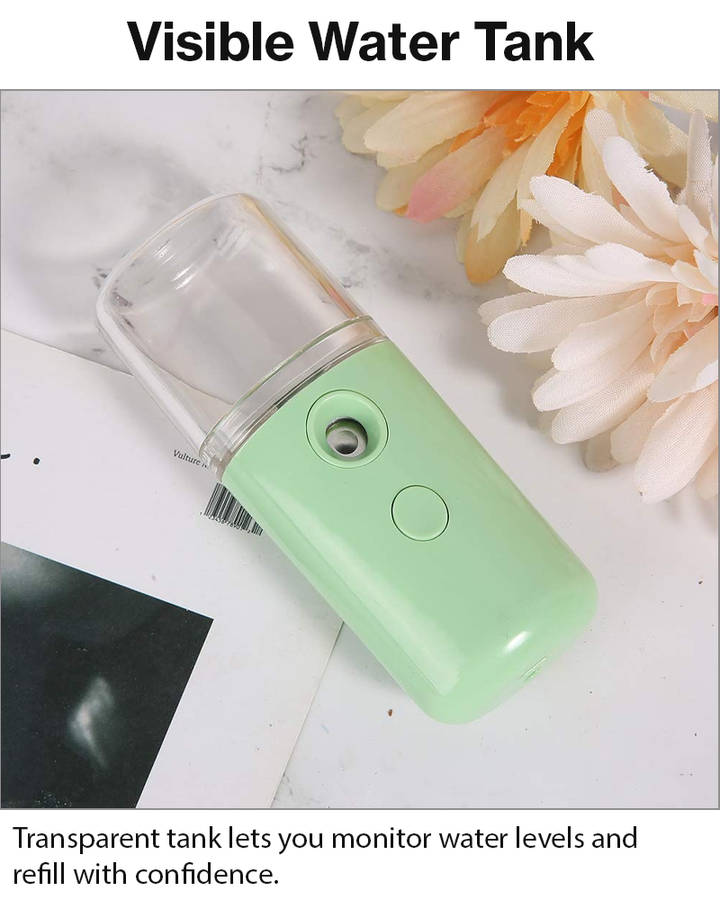 Portable Nano Mist Sprayer 30 ml  USB Rechargeable Facial Mister
