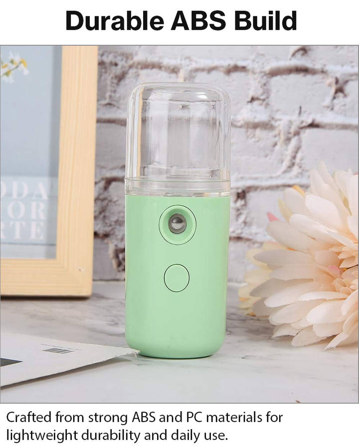 Portable Nano Mist Sprayer 30 ml  USB Rechargeable Facial Mister