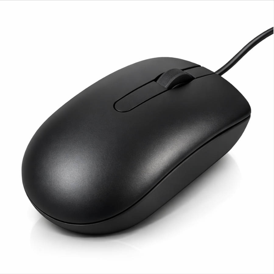 USB Wired Optical Mouse 3-Button 1000 DPI Computer Mouse with 1.2 m Cable