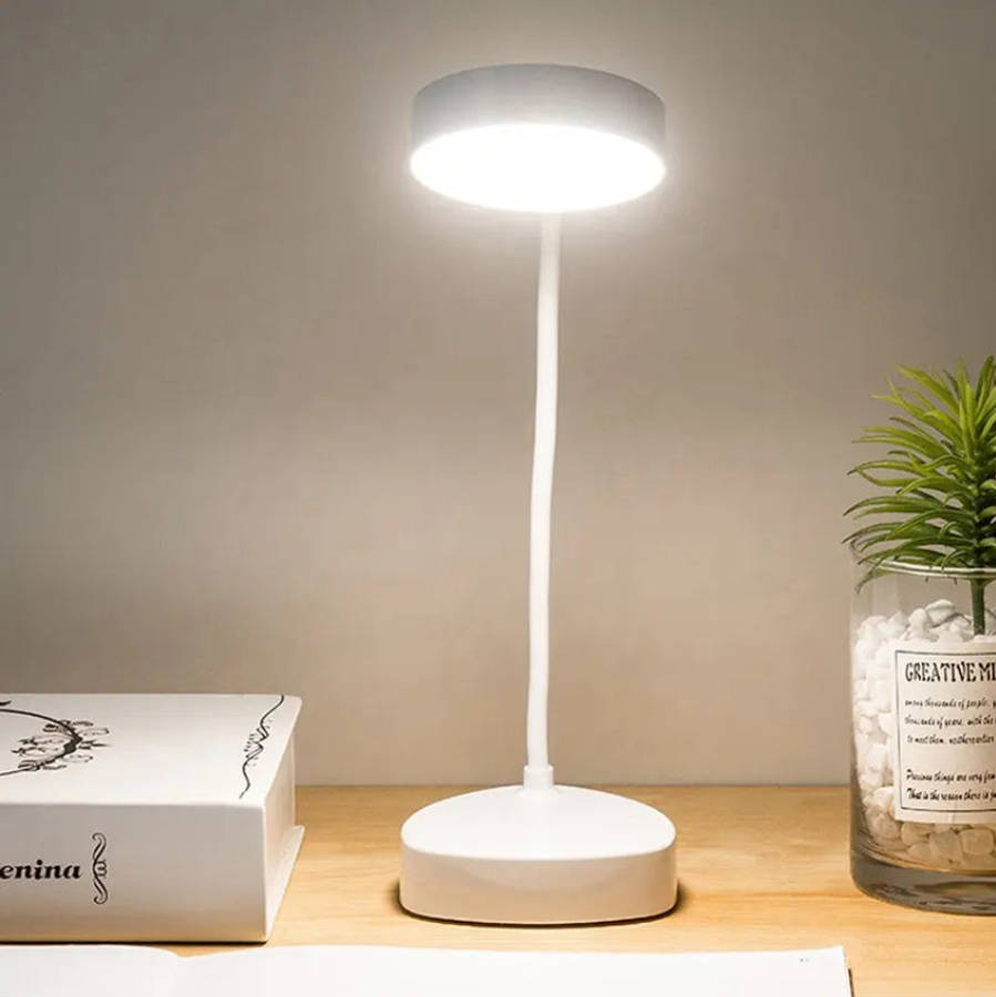 Norden Rechargeable LED Flexible Desk/Bedside Lamp | Touch Control, Natural, White &amp; Warm Lig...