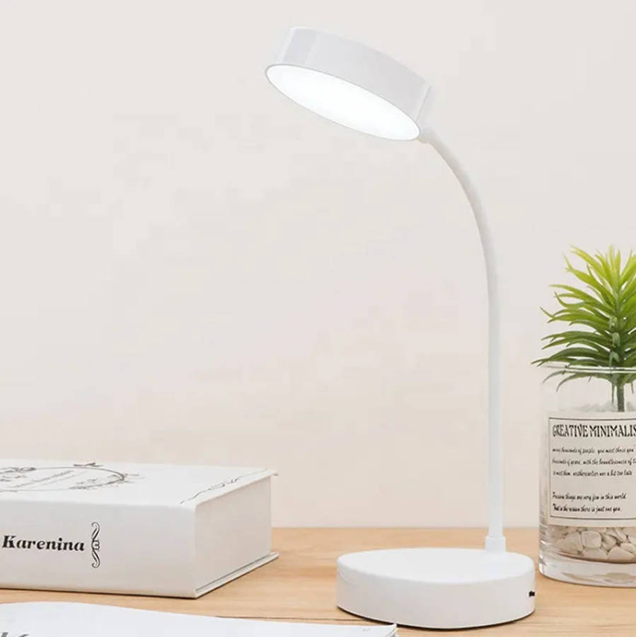 Norden Rechargeable LED Flexible Desk/Bedside Lamp | Touch Control, Natural, White &amp; Warm Lig...