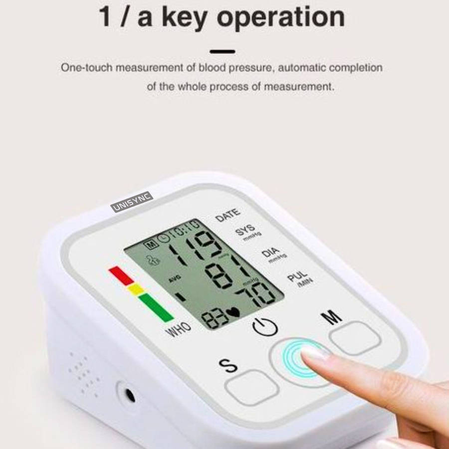Fully Automatic Arm Blood Pressure Monitor  Digital LCD  Adjustable 2232cm Cuff  USB or ...