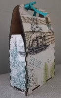 Gift box covered size 240x145x70