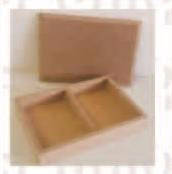 Card Box - 2 Pack (no div) 165x115x35(ALL SIZES IN MILLIMETERS)