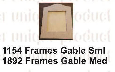 Frames Gable 225x160 MOSAIC(ALL SIZES IN MILLIMETERS)