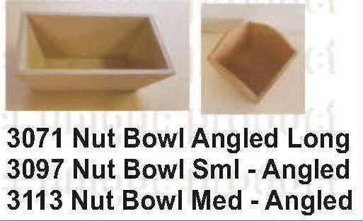 Nut Bowl - SML 130x130x70