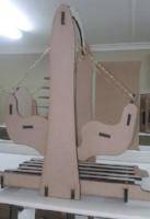Doll swing - wooden