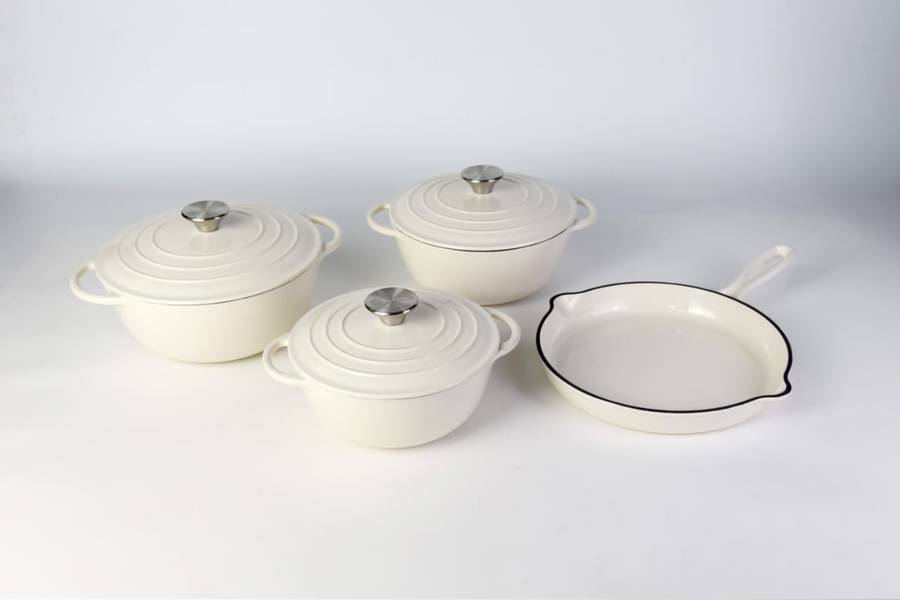 Cast iron pots