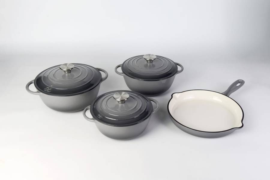 Cast iron pots