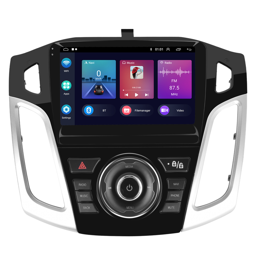 Ford Focus 20112019 OEM Android Radio | Physical Buttons | 4GB | CarPlay | Blackbelt Audio SA