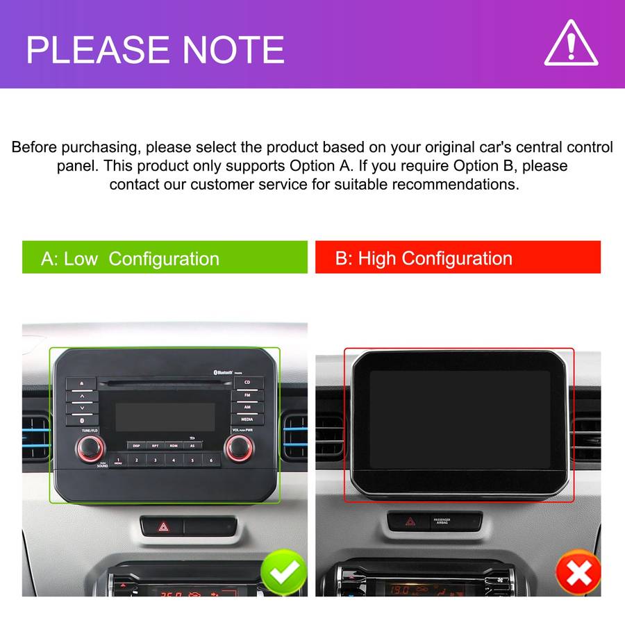 Suzuki Ignis 20162024 Android Radio | 4GB RAM | GPS + Wireless CarPlay | Blackbelt Audio SA