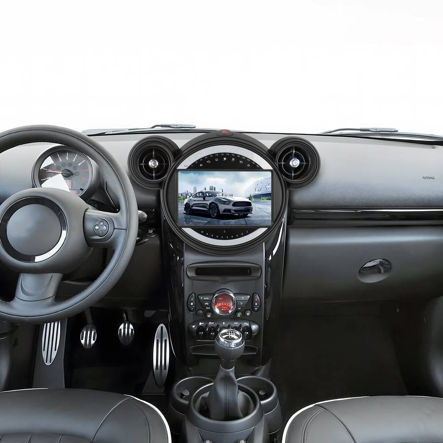 Mini Cooper 20112015 Android Radio | 4GB RAM | GPS + Wireless CarPlay | Blackbelt Audio SA