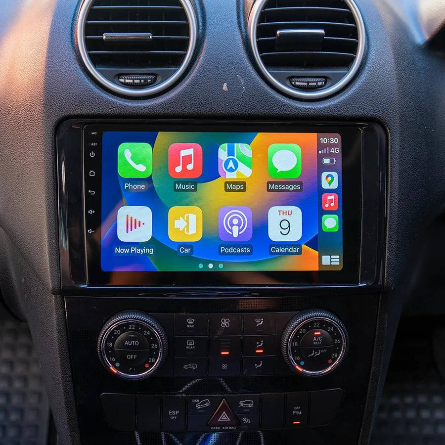 Mercedes ML 20052012 Android Radio | 4GB RAM | GPS + Wireless CarPlay | Blackbelt Audio SA