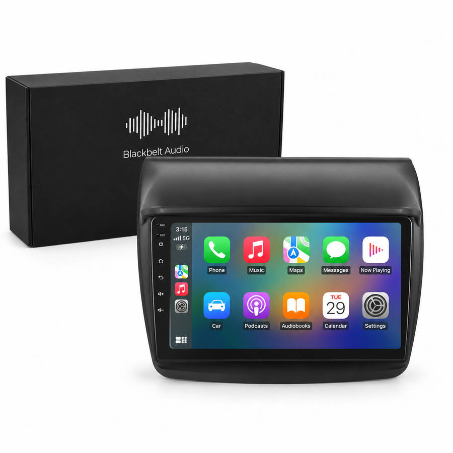 Mitsubishi Pajero 20062017 Android Radio | 4GB RAM | GPS + Wireless CarPlay | Blackbelt Audio SA