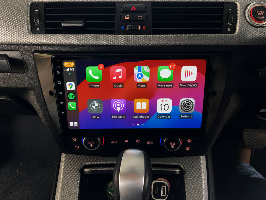 BMW 3 SERIES E90 E91 E92 E93 2004-2012 Android Radio | 2GB RAM | Wireless CarPlay + Free Reverse ...