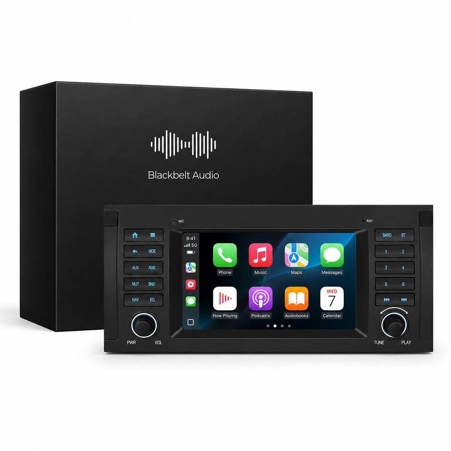 BMW 5 Series E39 & E53 OEM Look | 9" Android Touch Screen Radio | Wireless CarPlay & Android Auto...