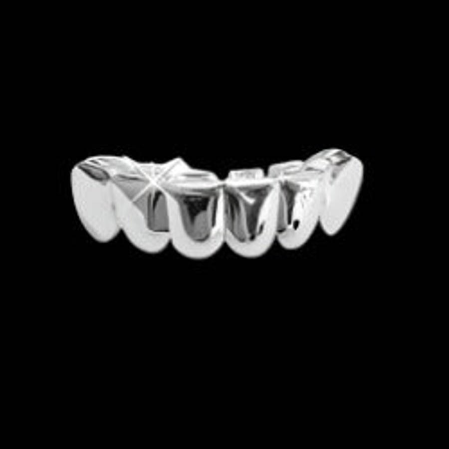 Grillz Original - Bottom / Rhodium plated
