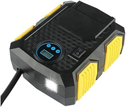 YY-3609 Digital Tire Inflator 12V DC, Portable Air Compressor Pump for Car Tire, Auto Tire Pump w...