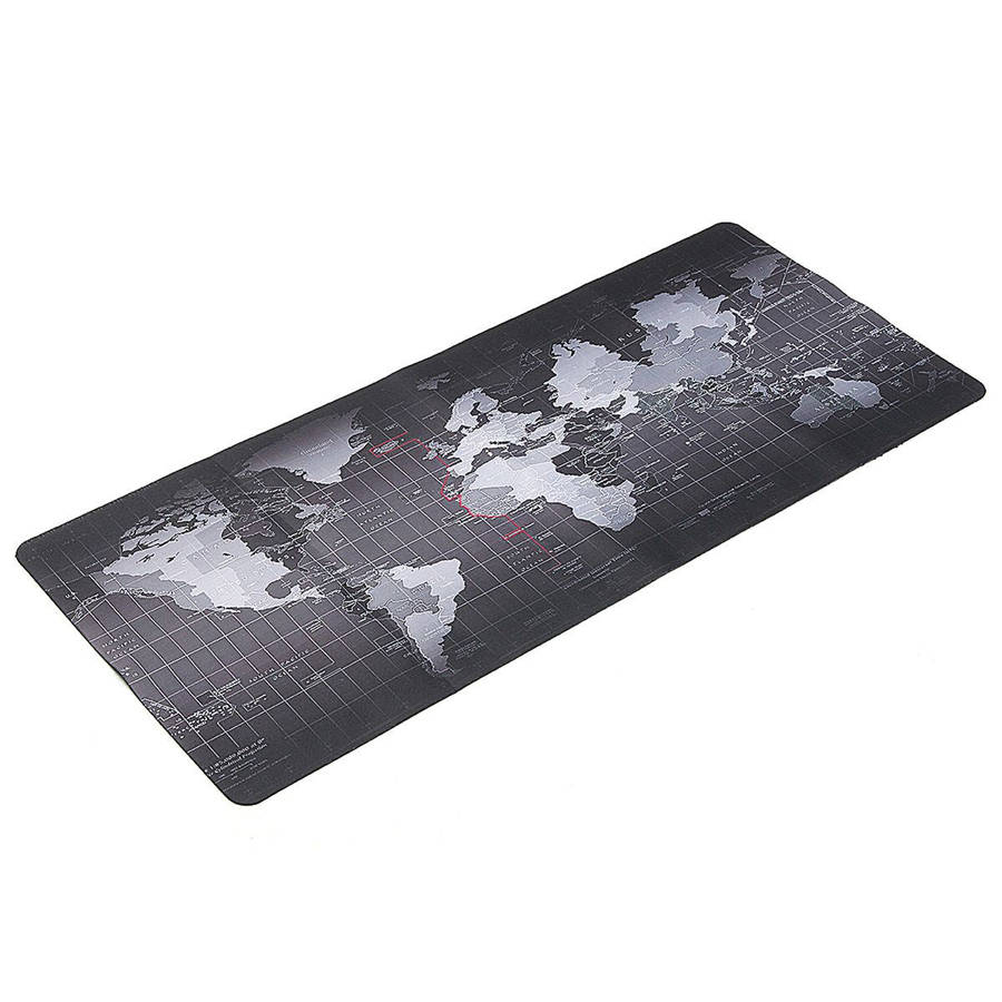 Extended World Map Mouse Pad