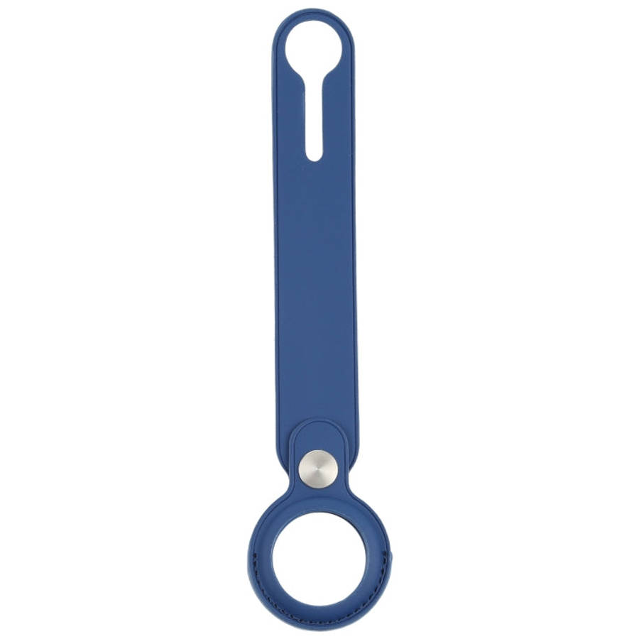 Anti-scratch Polyurethane Case Cover with Hang Loop for AirTag 2nd Gen / AirTag 1st Gen