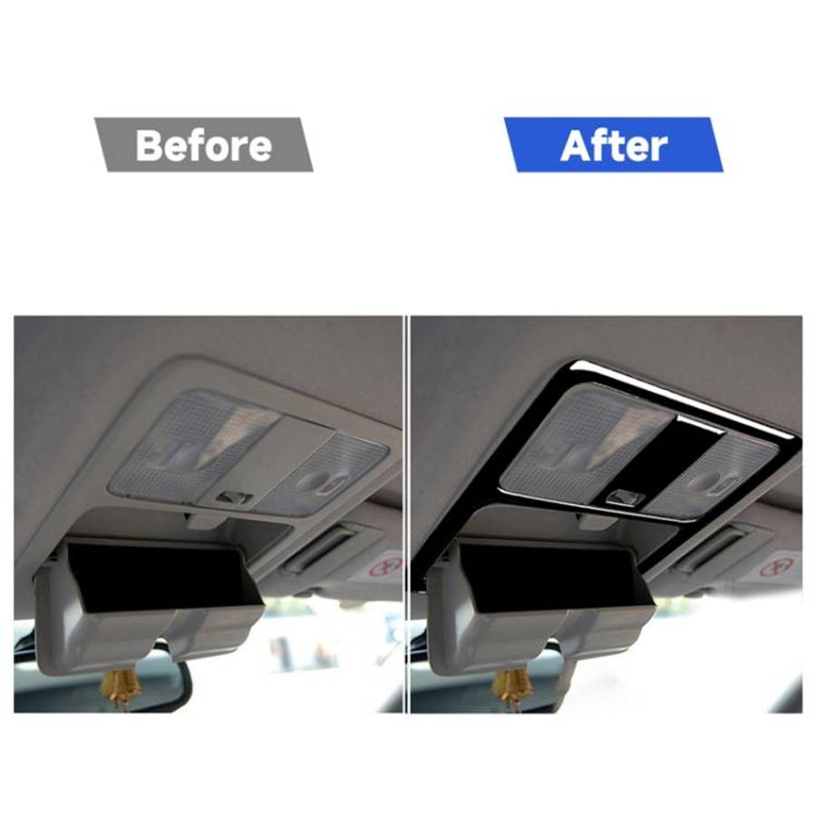 For Nissan 350z 2003-2009 3pcs Car Reading Light Decorative Sticker, Left and Right Drive Univers...