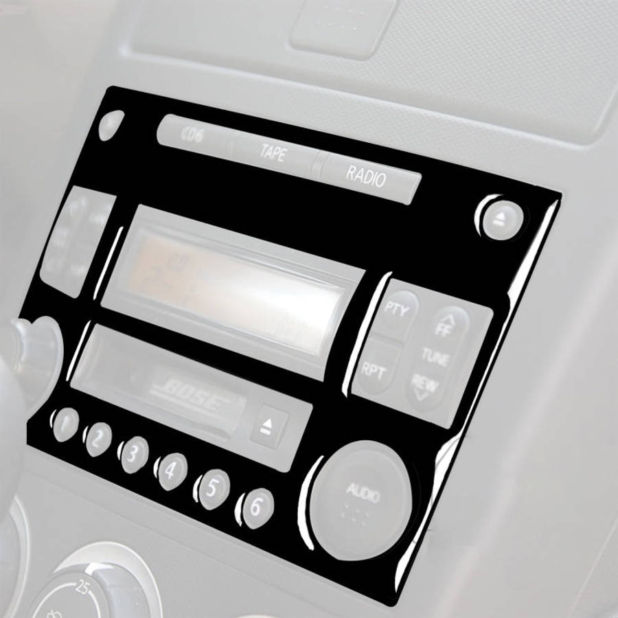 For Nissan 350Z 2003-2009 Car CD Radio Playback Panel Decorative Stickers, Left and Right Drive U...