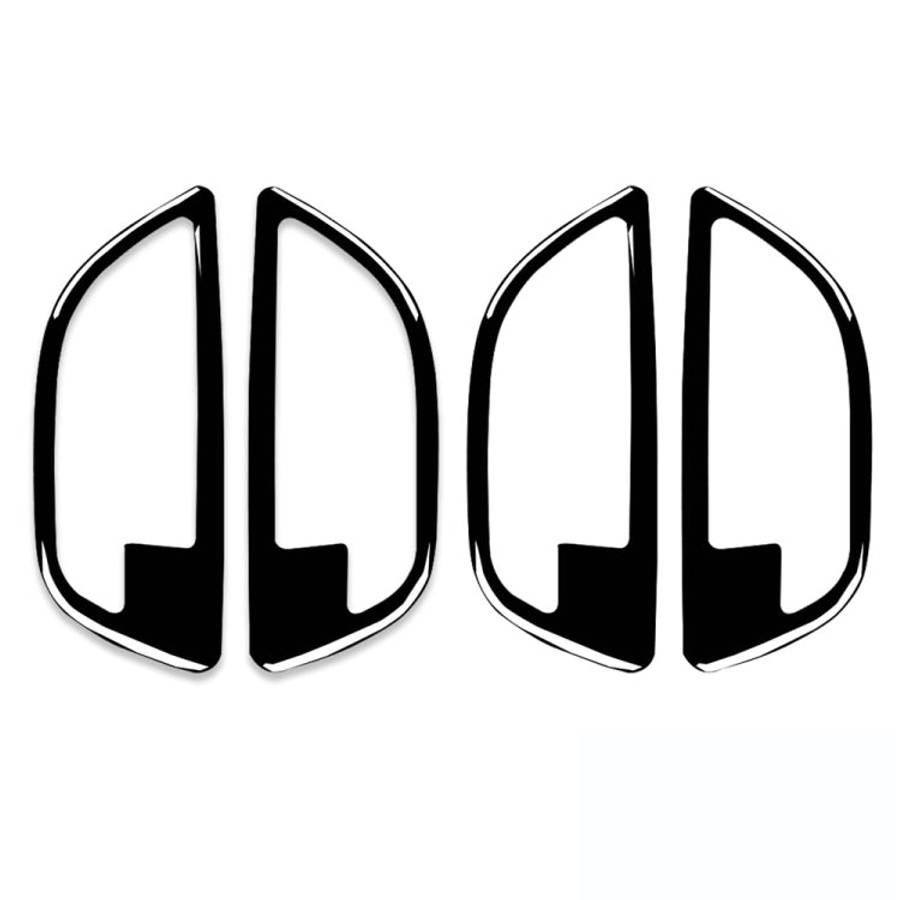 For BMW 5 Series F10 2011-2017 4pcs Car Door Handle Frame Decorative Sticker,Left and Right Drive...