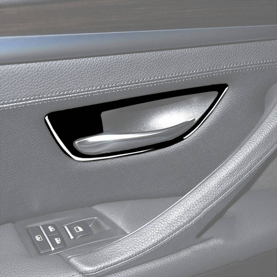 For BMW 5 Series F10 2011-2017 4pcs Car Door Handle Frame Decorative Sticker,Left and Right Drive...