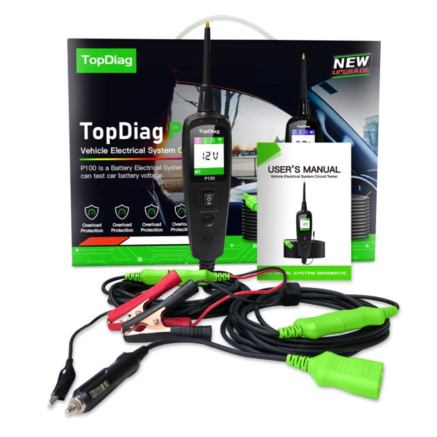 TopDiag P100 Car Circuit Intelligent Analyzer Diagnostic Instrument, Cable Length: 10m, TopDiag P...