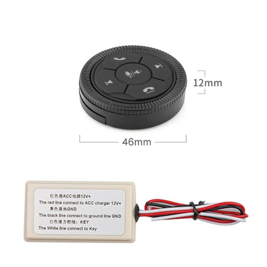 DQX-999A Multifunctional Steering Wheel Button Controller Car DVD Screen Wireless Remote Control,...