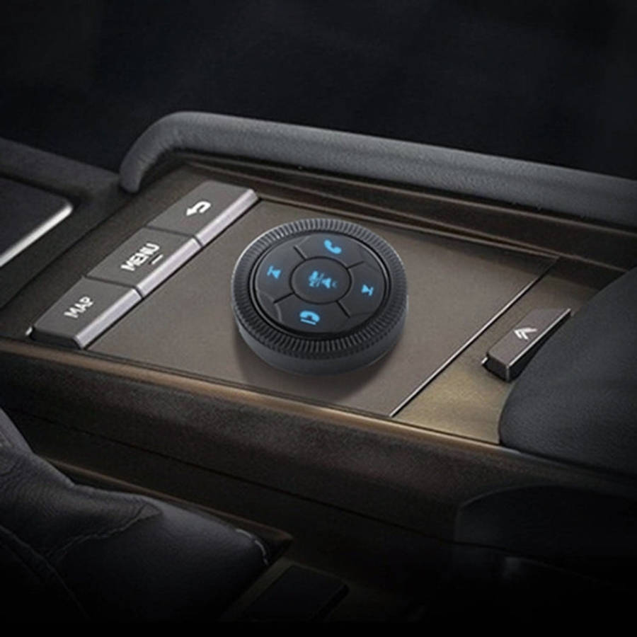 DQX-999A Multifunctional Steering Wheel Button Controller Car DVD Screen Wireless Remote Control,...