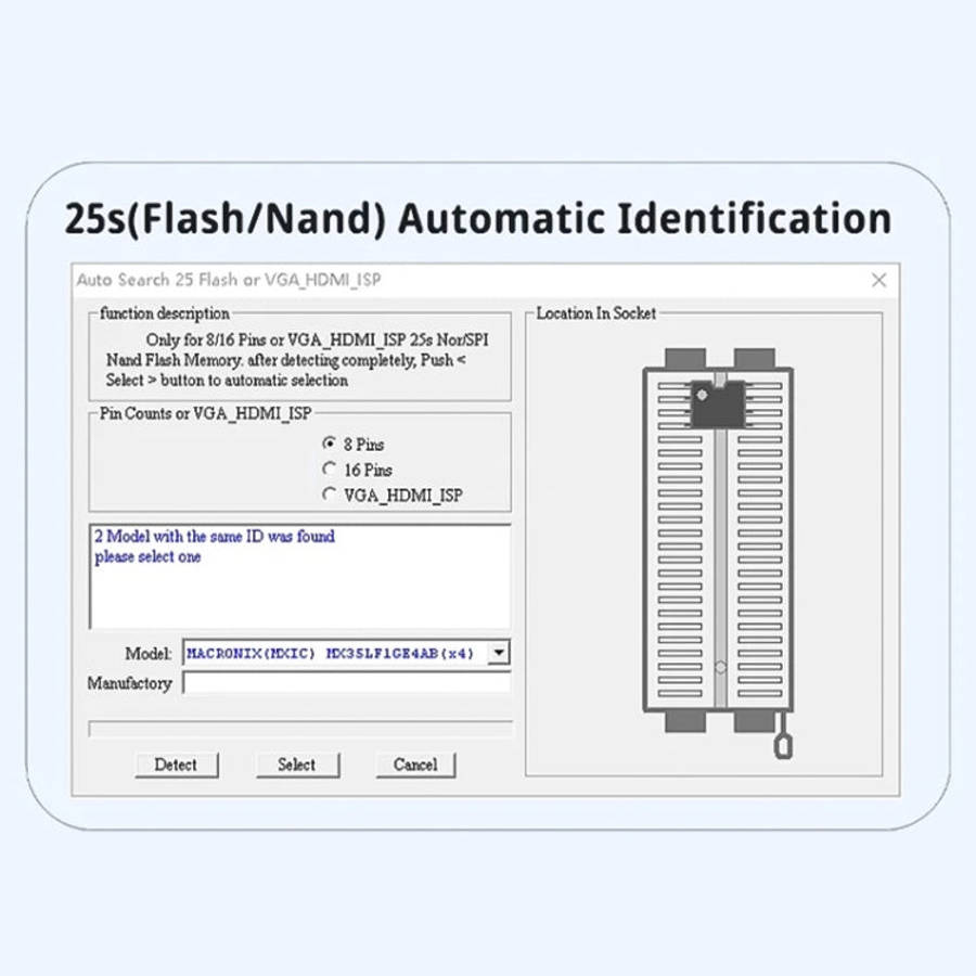 T48 XGecu TL866-3G V12.01 Car Online Programmer, Standard Version, T48 Standard Version