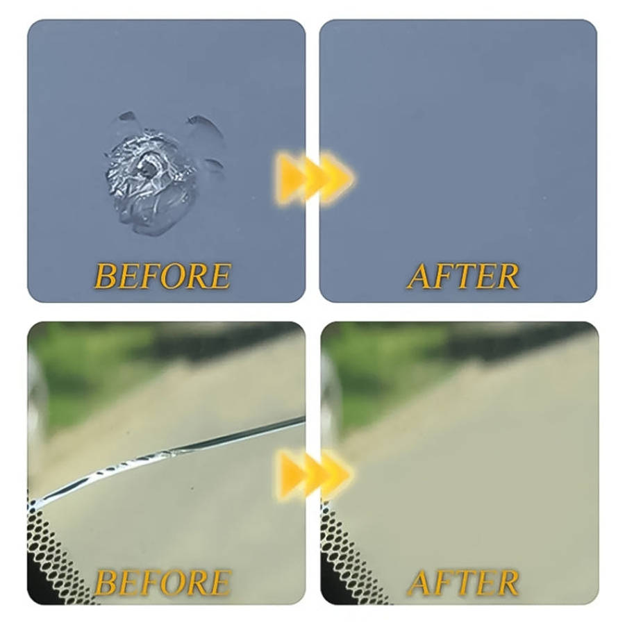 2 in 1 3ml Paintless Dent Removal Car Window Windshield Repair Fluid with Tool, 2 in 1 Repair Flu...