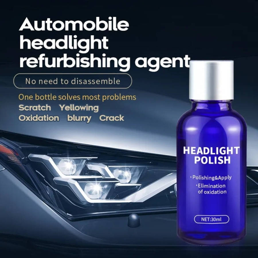 Car Headlight Scratch Yellowing Repair Fluid Set, Capacity: 10ml, 10ml