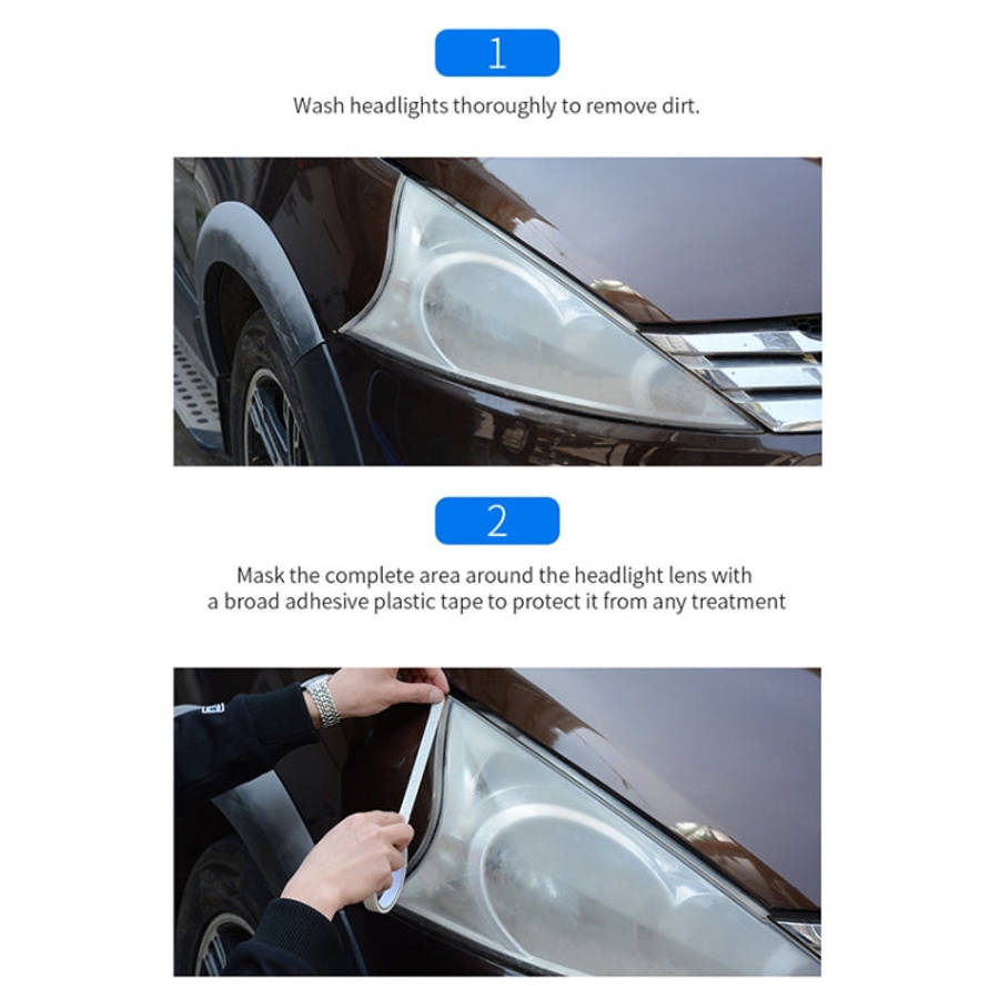 Car Headlight Scratch Yellowing Repair Fluid Set, Capacity: 30ml, 30ml