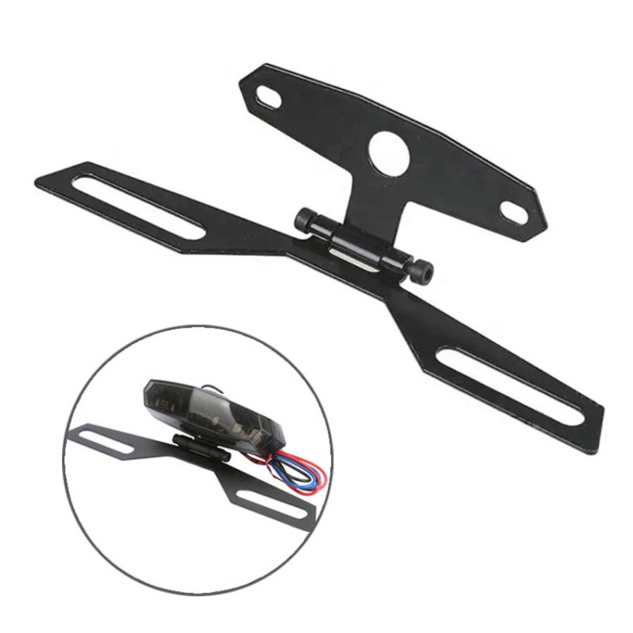 Motorcycle Folding Taillight Triangle Bracket, Folding