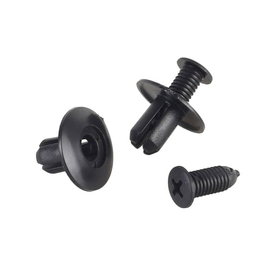 100 in 1 Universal Car Plastic Fasteners Rivet Clips Set, 100 PCS