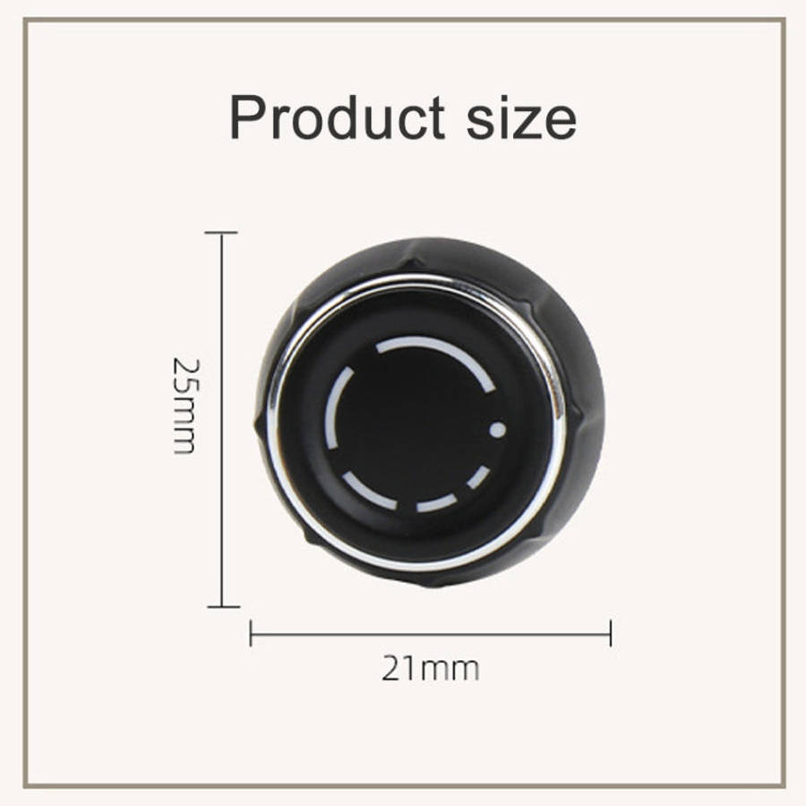 For Porsche Cayenne Car Left CD Player Volume Adjustment Knob Cover 97064292901