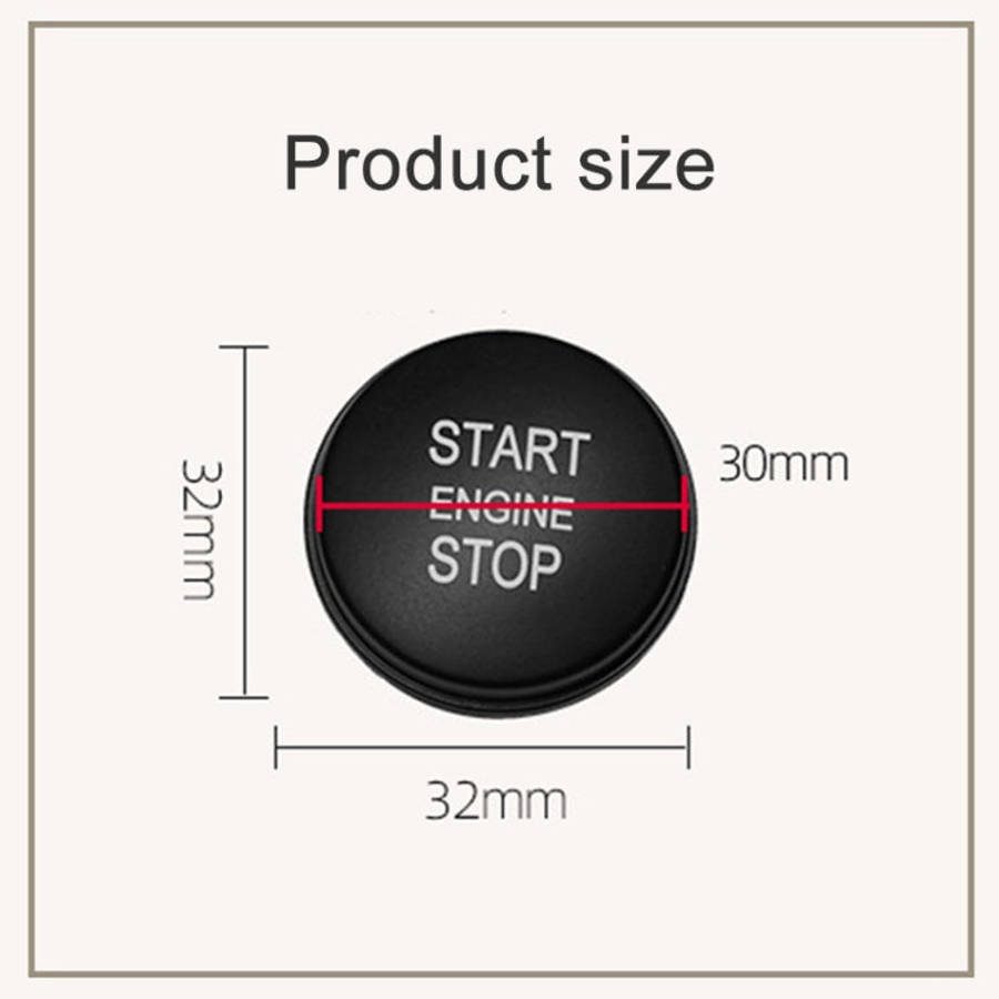 One-key Start Engine Stop Switch Button for Land Rover Range Rover Executive, Left Driving, For L...